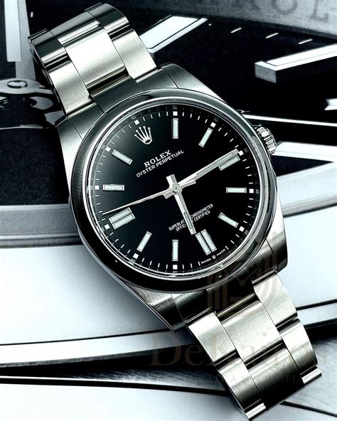 rolex 124300 silver|Rolex 124300 black.